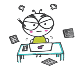 The story of the little ant sticker #14265207