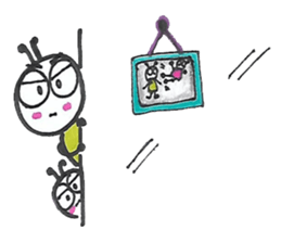 The story of the little ant sticker #14265208