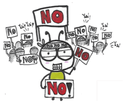 The story of the little ant sticker #14265213