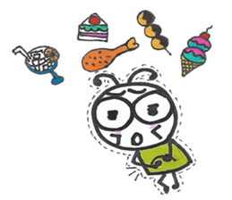 The story of the little ant sticker #14265214