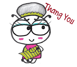 The story of the little ant sticker #14265216