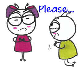 The story of the little ant sticker #14265219