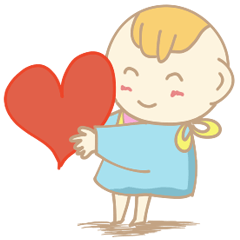 A cute baby's daily conversation