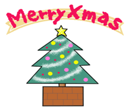 Christmas and a Happy New Year version sticker #14267006