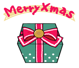 Christmas and a Happy New Year version sticker #14267010
