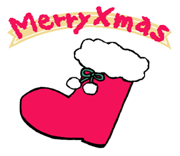 Christmas and a Happy New Year version sticker #14267013