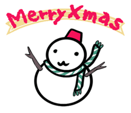 Christmas and a Happy New Year version sticker #14267014
