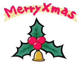 Christmas and a Happy New Year version sticker #14267015