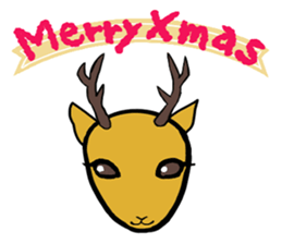 Christmas and a Happy New Year version sticker #14267020