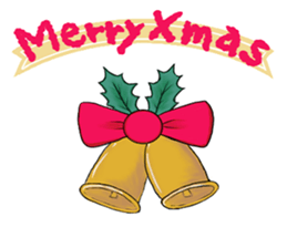 Christmas and a Happy New Year version sticker #14267023