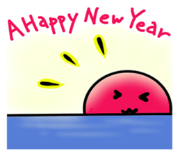 Christmas and a Happy New Year version sticker #14267031