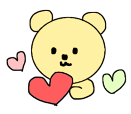 cute bear in my life sticker #14267057