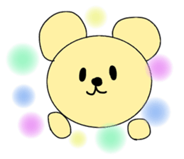 cute bear in my life sticker #14267076