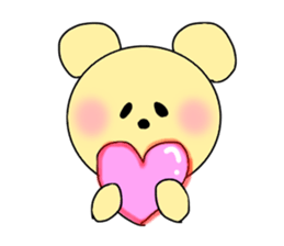 cute bear in my life sticker #14267077
