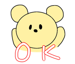 cute bear in my life sticker #14267078
