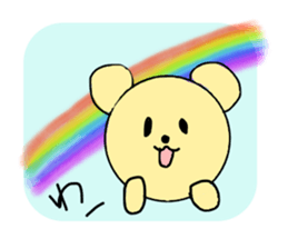 cute bear in my life sticker #14267081