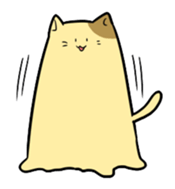 stretchy cats sticker #14267128