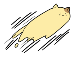 stretchy cats sticker #14267130