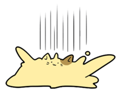 stretchy cats sticker #14267133
