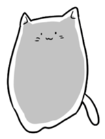 stretchy cats sticker #14267136