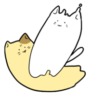stretchy cats sticker #14267159