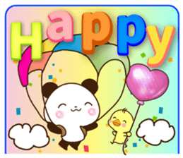 Large letters that stand out!5 sticker #14267785