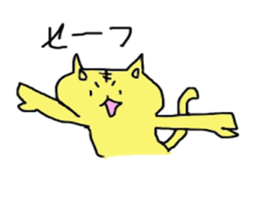 tatsu-neko cat2 regular-size sticker #14268075