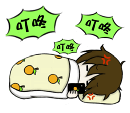 Mika daily routine sticker #14268958