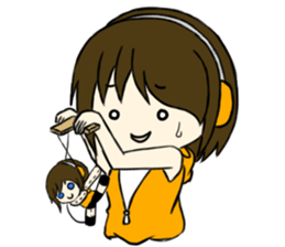 Mika daily routine sticker #14268964