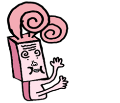 A strange rabbit sticker #14269196