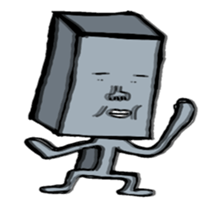 A strange rabbit sticker #14269201