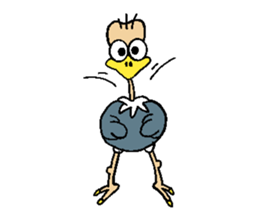 Ostrich2 sticker #14269241