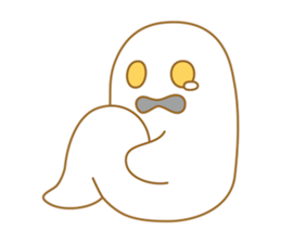Too Shy Ghost sticker #14269447