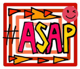 hashtag & smiley sticker #14269518