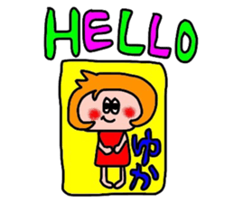 yuka pretty sticker sticker #14269583