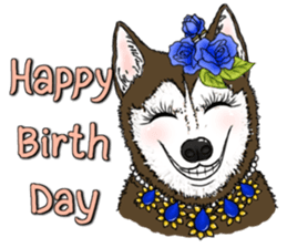 Encouragement wording with animal faces sticker #14270076