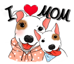 Encouragement wording with animal faces sticker #14270100