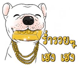 Encouragement wording with animal faces sticker #14270101