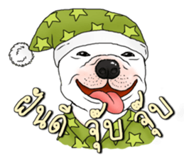 Encouragement wording with animal faces sticker #14270104