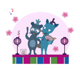 mischievous konta 2 sticker #14270352