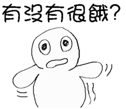 What food you want or buy ? sticker #14270386