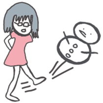 Dogs and sorcerers and me? sticker #14270671