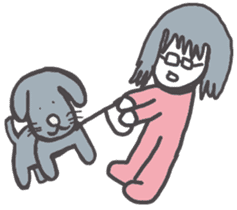 Dogs and sorcerers and me? sticker #14270696