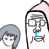 Dogs and sorcerers and me? sticker #14270702