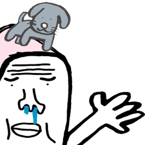 Dogs and sorcerers and me? sticker #14270705