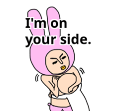 Imitation rabbit sticker #14270929