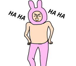 Imitation rabbit sticker #14270934