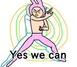 Imitation rabbit sticker #14270938