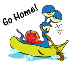 Flexible Snails sticker #14271571