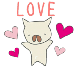 A graffiti-like dog sticker #14271897